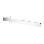 Aluminium Towel Rail Wall Mounted Bathroom Storage Organiser | Single | Polished Chrome