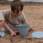 5 Piece Silicone Beach Toy Bundle | Dove Grey