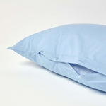 Egyptian Cotton V Shaped Pillowcase 200 Tc | V Shape | Blue