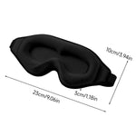 3d Shading Sleeping Eye Mask Blindfold | Black