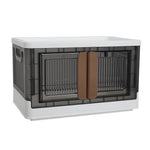 Double-door Collapsible Storage Organizer Box