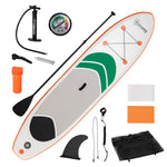 Paddle Board, 10'6", Non-slip,w/ Pump, Bag | White