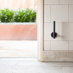 Wall Mounted Spare Toilet Roll Holder Non Rust Brass Core | Black