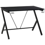 Gaming Desk With Cup Holder Cable Hole