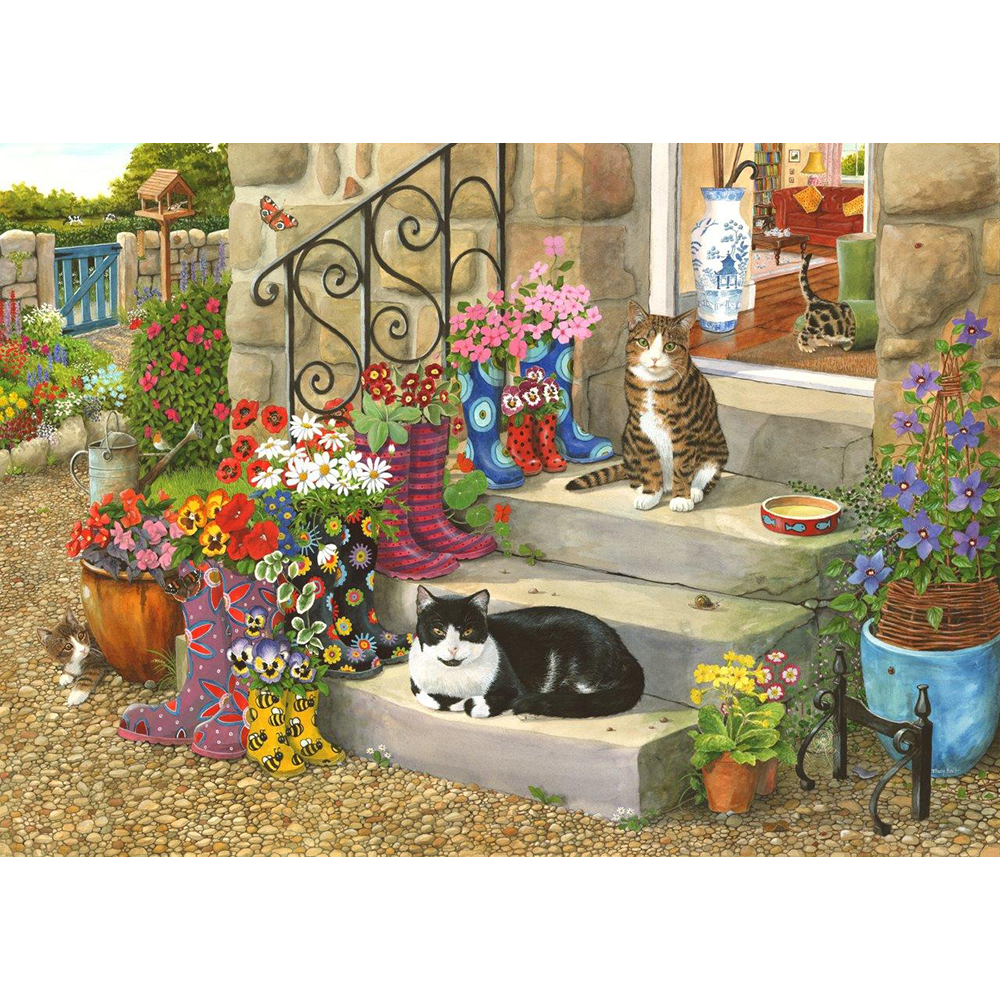 Puss 'n' Boots - Big 500 Piece Jigsaw Puzzle For Adults, With Extra Large Pieces
