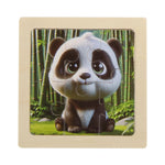 Wooden Toddler Animals Cognitive Jigsaw Puzzle Set