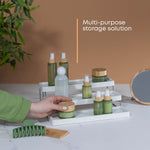 Fineway Expandable 3 Tier Spice Rack Organiser Kitchen Cupboard Storage