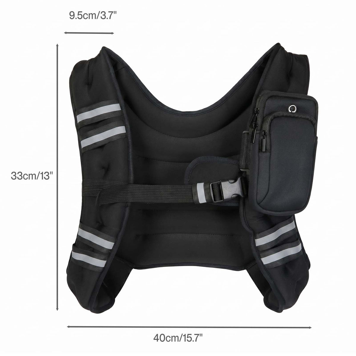 Centra 5.5kg Weighted Vest Running Fitness Training Exercise Vest Adjustable