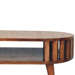 Solid Wood Honey Caramel Ariella Coffee Table