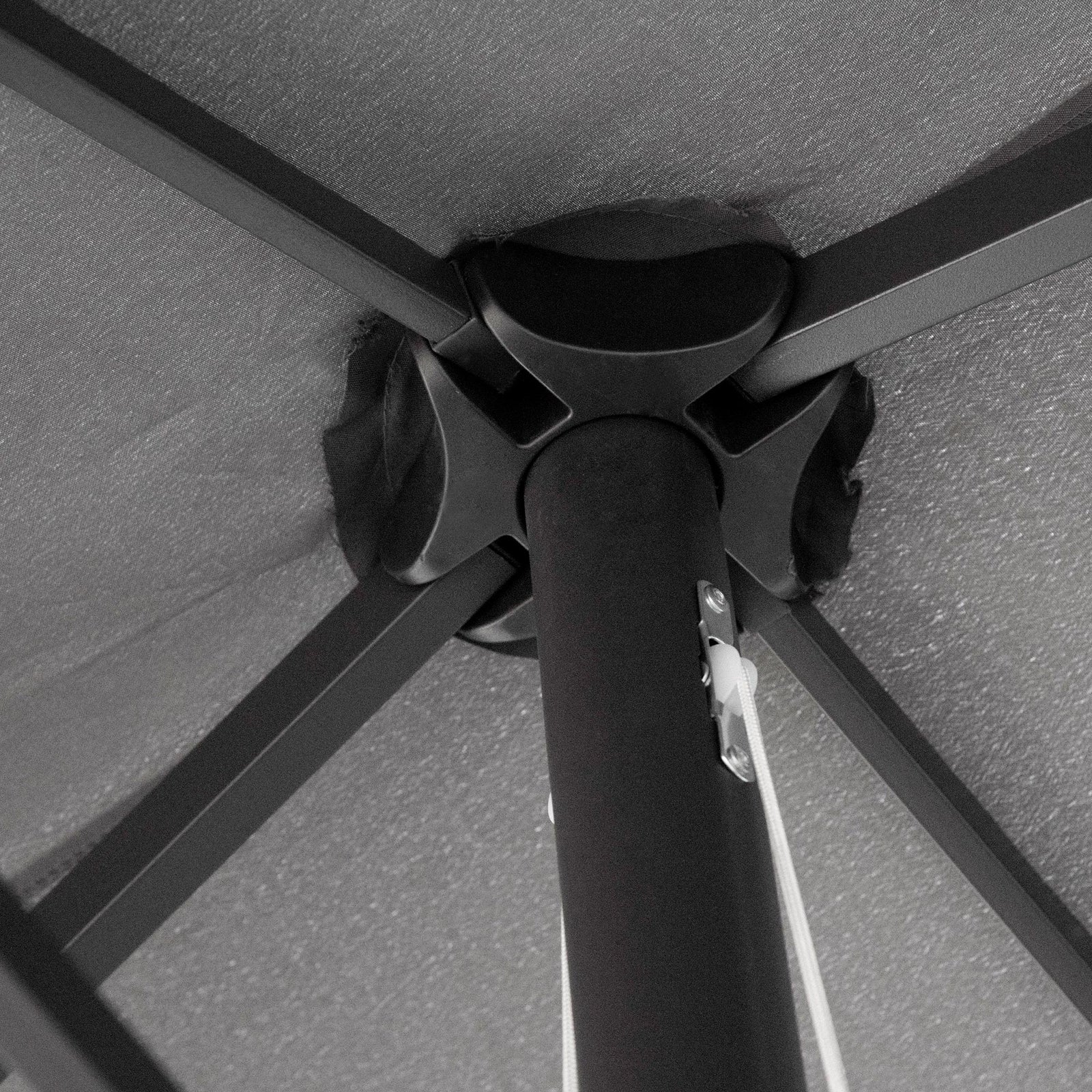 4.6m Double-sided Sun Umbrella W/ Base
