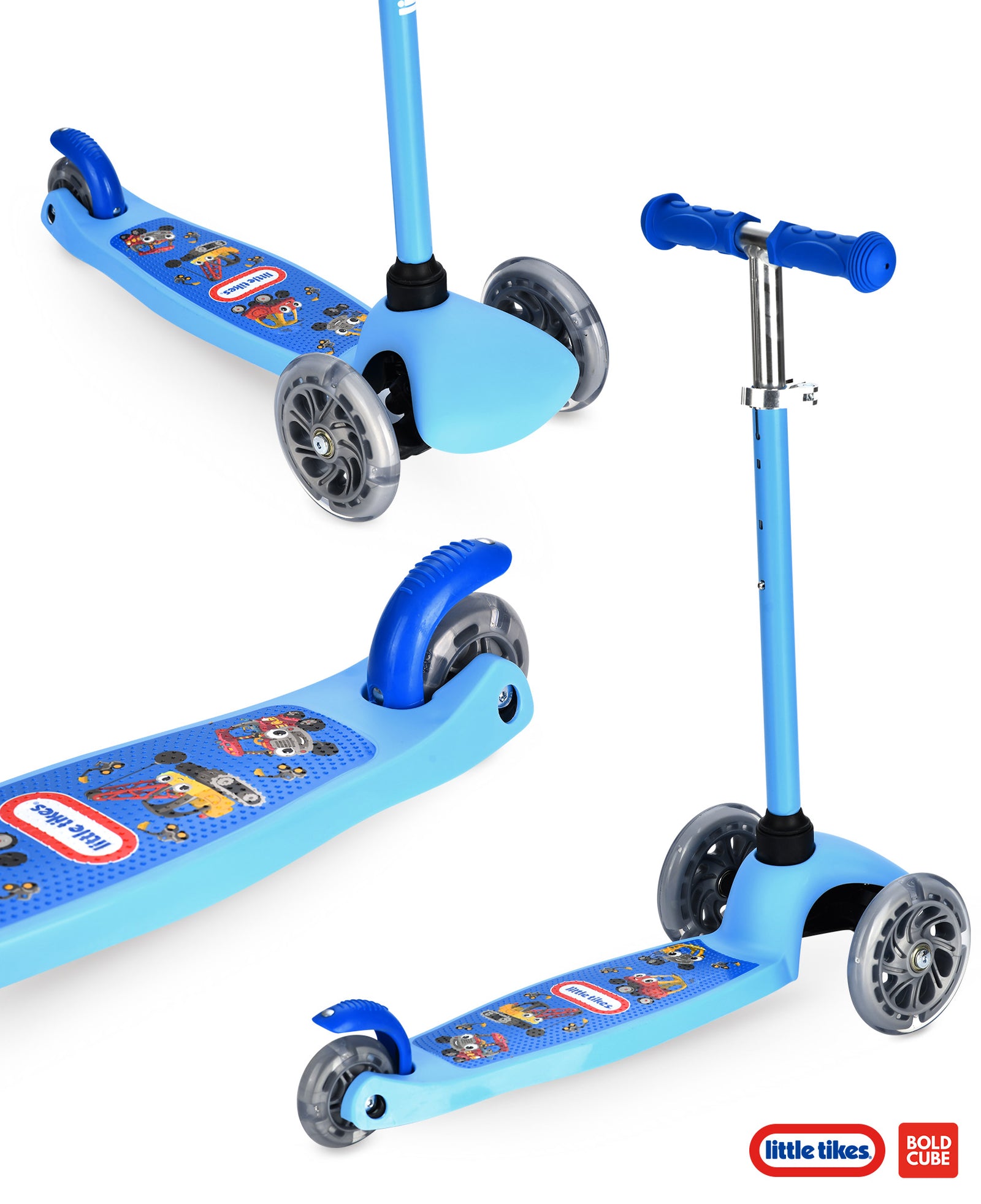 Little Tikes Kids 3 Wheel Scooter | Blue