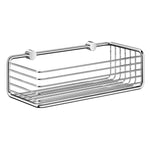 Polished Chrome Shower Basket Wall Mounted Soap Caddy | Polished Chrome