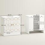 Bathroom Under Sink Cabinet For Basin With Or Without Pedestal White