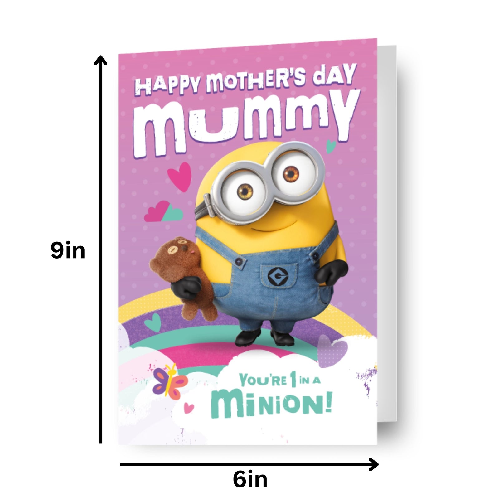 Despicable Me Minions 'mummy' Mother's Day Card Official Product
