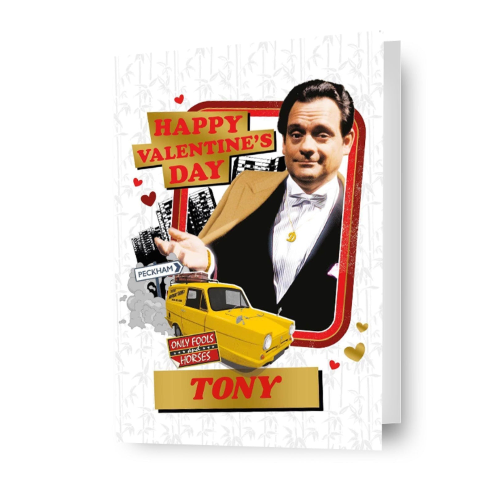 Personalised Valentine's Day Name Card Official Product