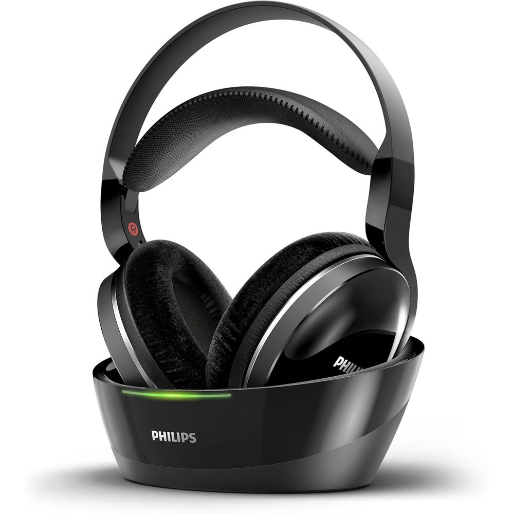 Shd8850 Wireless Over-ear Rf Hi-fi Tv Headphones | Black