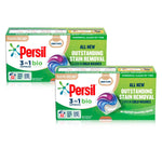 3-in-1 Washing Capsules Powerful Clean First Time Bio 32 Washes, 2 Pack | Set of 2