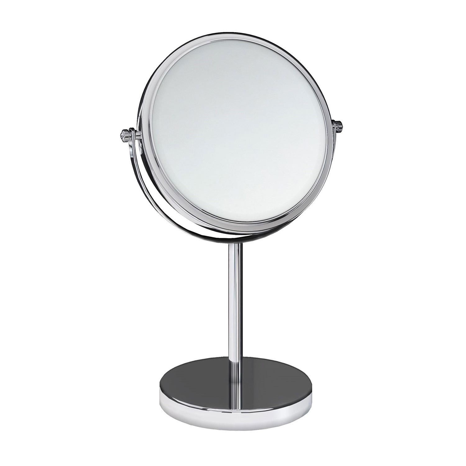 Magnifying Mirror Freestanding X1/x5 Swivel Chrome Architect Collection