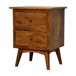 Solid Wood Chestnut Bedside