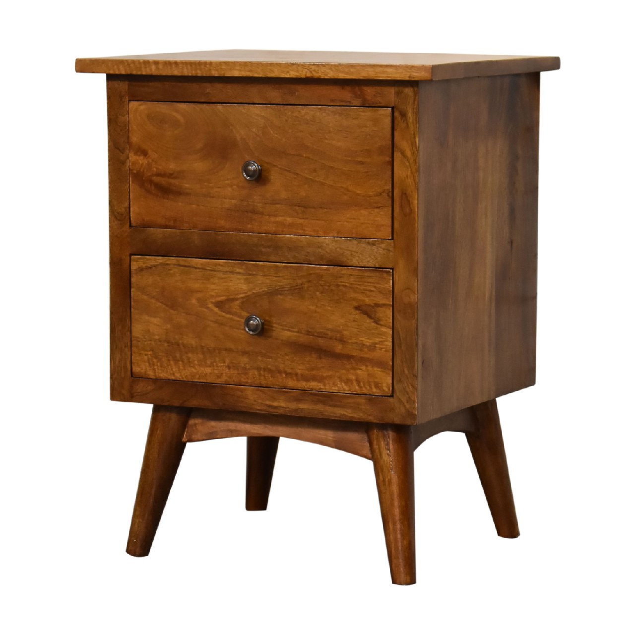 Solid Wood Chestnut Bedside