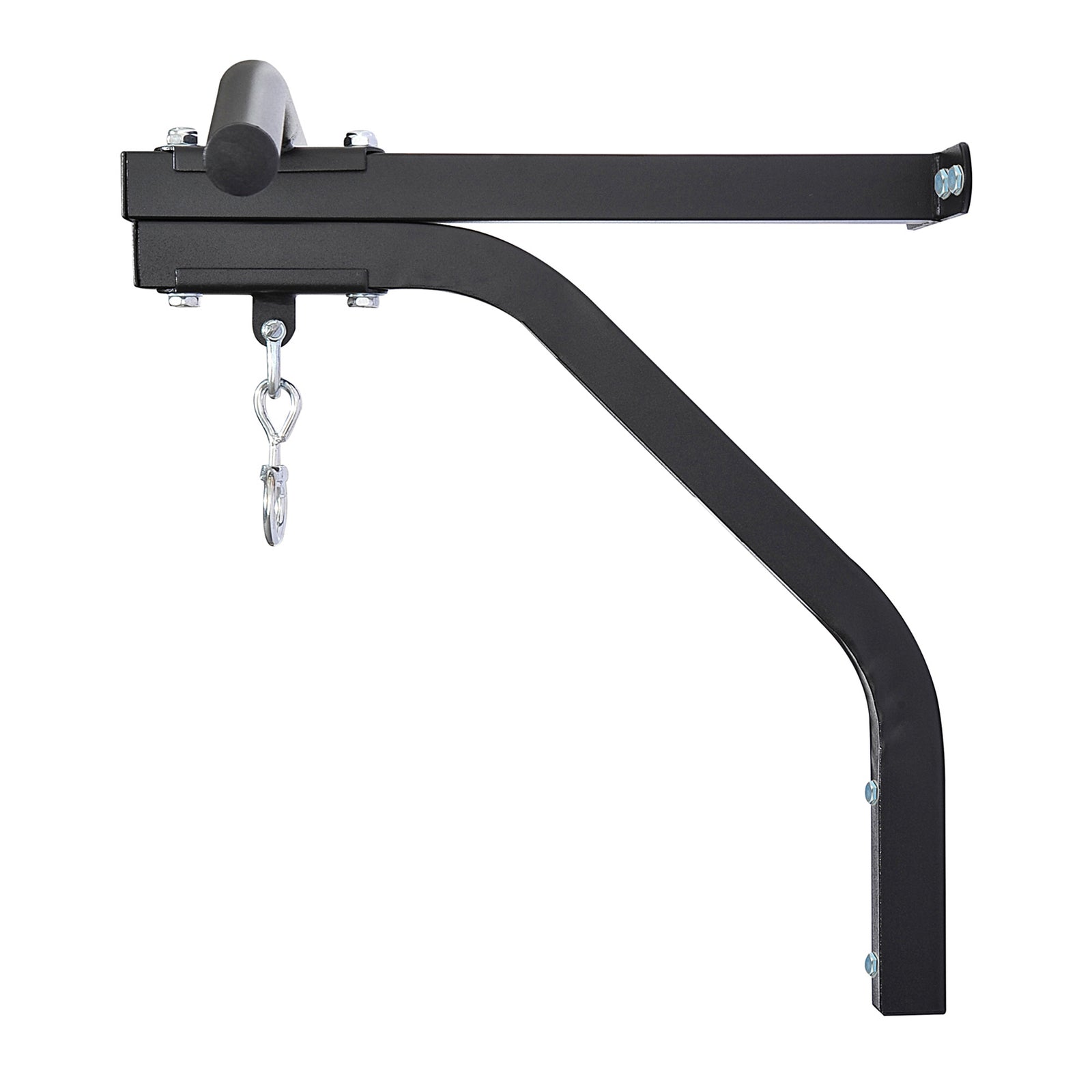 Heavy Bag Hanger Wall Mount With Chain & Swivel | Black
