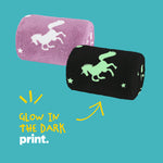 Unicorn Glow In The Dark Blanket - Pink