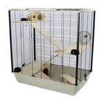 The Plaza Tall Rat And Hamster Cage With Three Floors | Gray