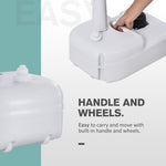 Camping Hand Wash Sink With Towel Holder & Soap Dispenser | Gray