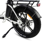 Vester Step 2024 Electric Folding Bike 20 Inch Wheel E-bike | White