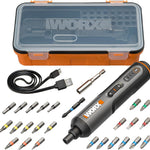 WX240 4V Cordless Pen Screwdriver | USB Charging | 24pc Bit Set