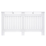 Radiator Cover Painted Slatted Mdf Grill 112/152/172cm | Medium | White