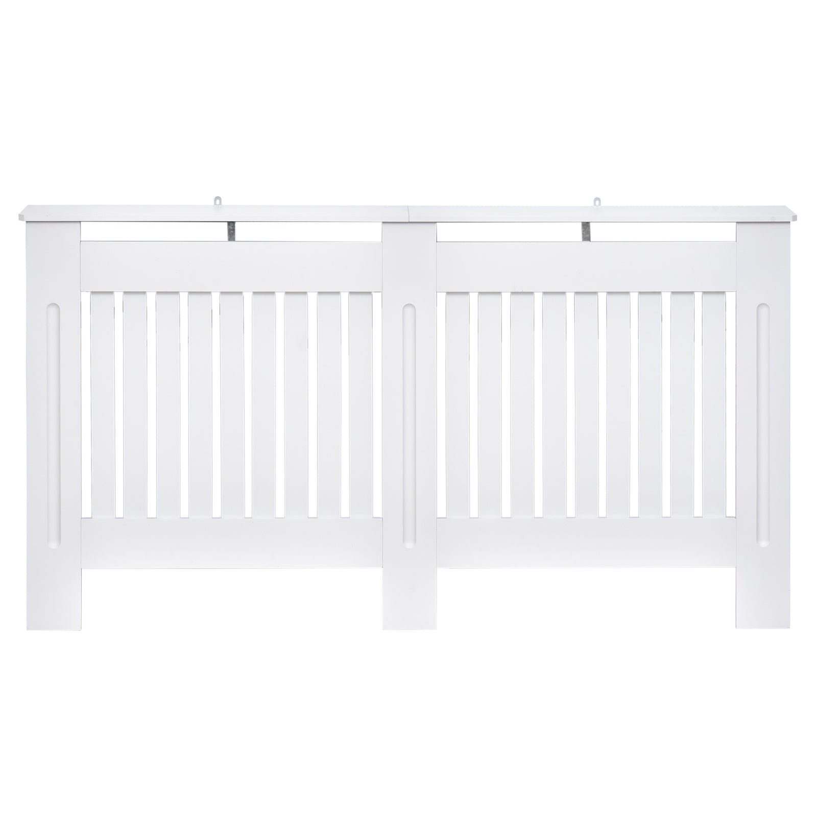 Radiator Cover Painted Slatted Mdf Grill 112/152/172cm | Medium | White