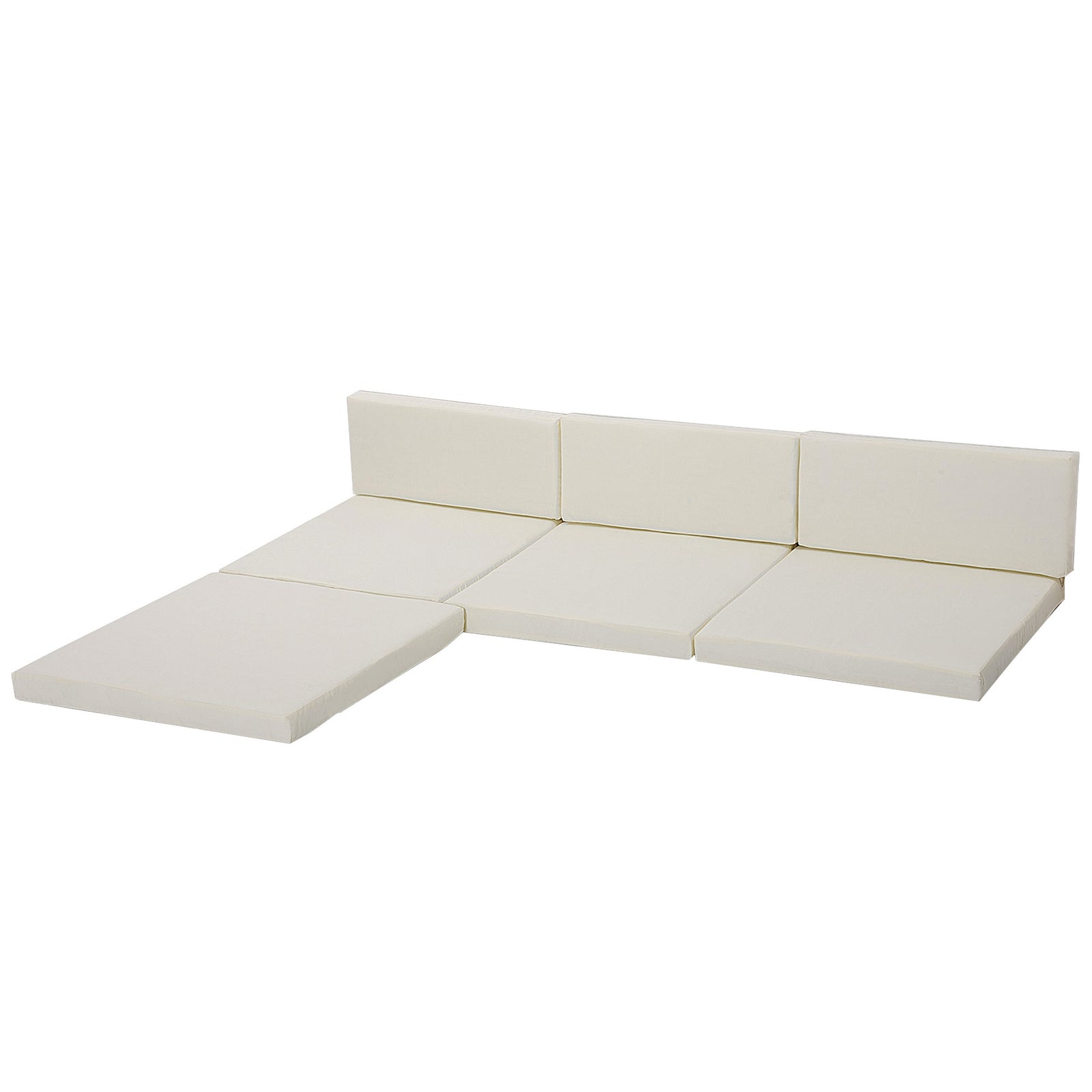7 Piece Outdoor Furniture Cushion Set For Rattan Furniture | Cream