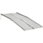 183 X 72 Cm Ramp Aluminum Folding Mobility Scooter Wheelchair Threshold