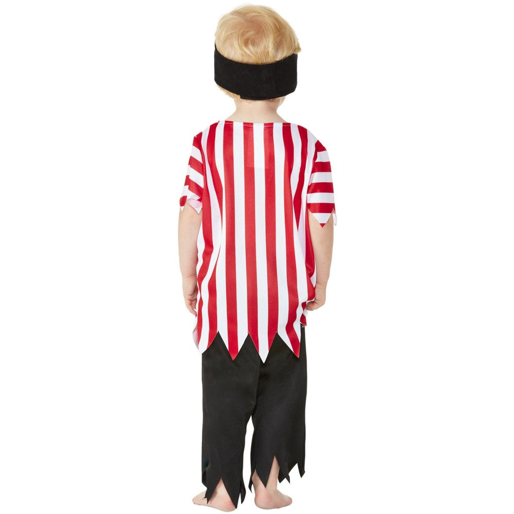Toddler Jolly Pirate Costume | Age 3-4