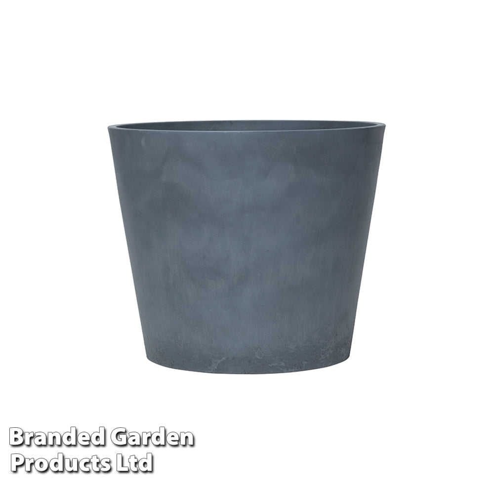 Stone Effect Dark Grey 30.5cm Planter | Set of 1 | Dark Grey