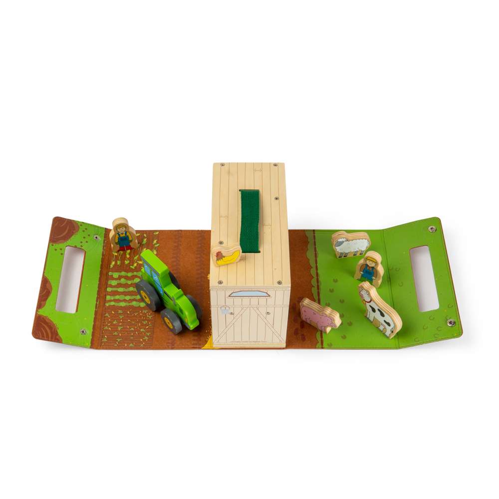 Bigjigs Toys Farm On The Go