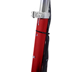Foldable Powered Scooter With Adjustable Seat And Brake | Red