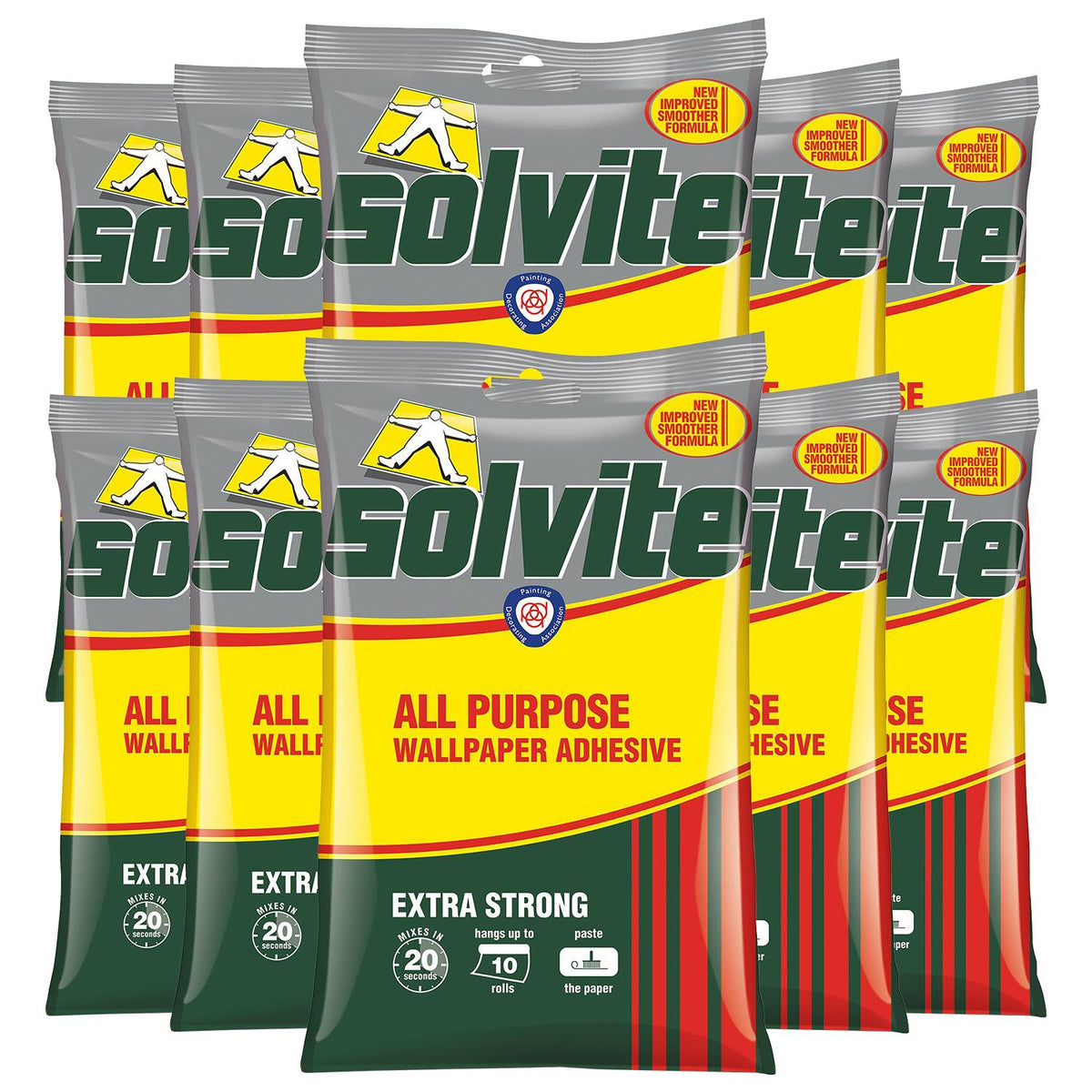 All-purpose Extra Strong Wallpaper Adhesive | Set of 10