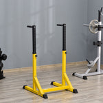 Dip Station Power Tower, 83.5l X 71.5w X 126h Cm, Home Gym