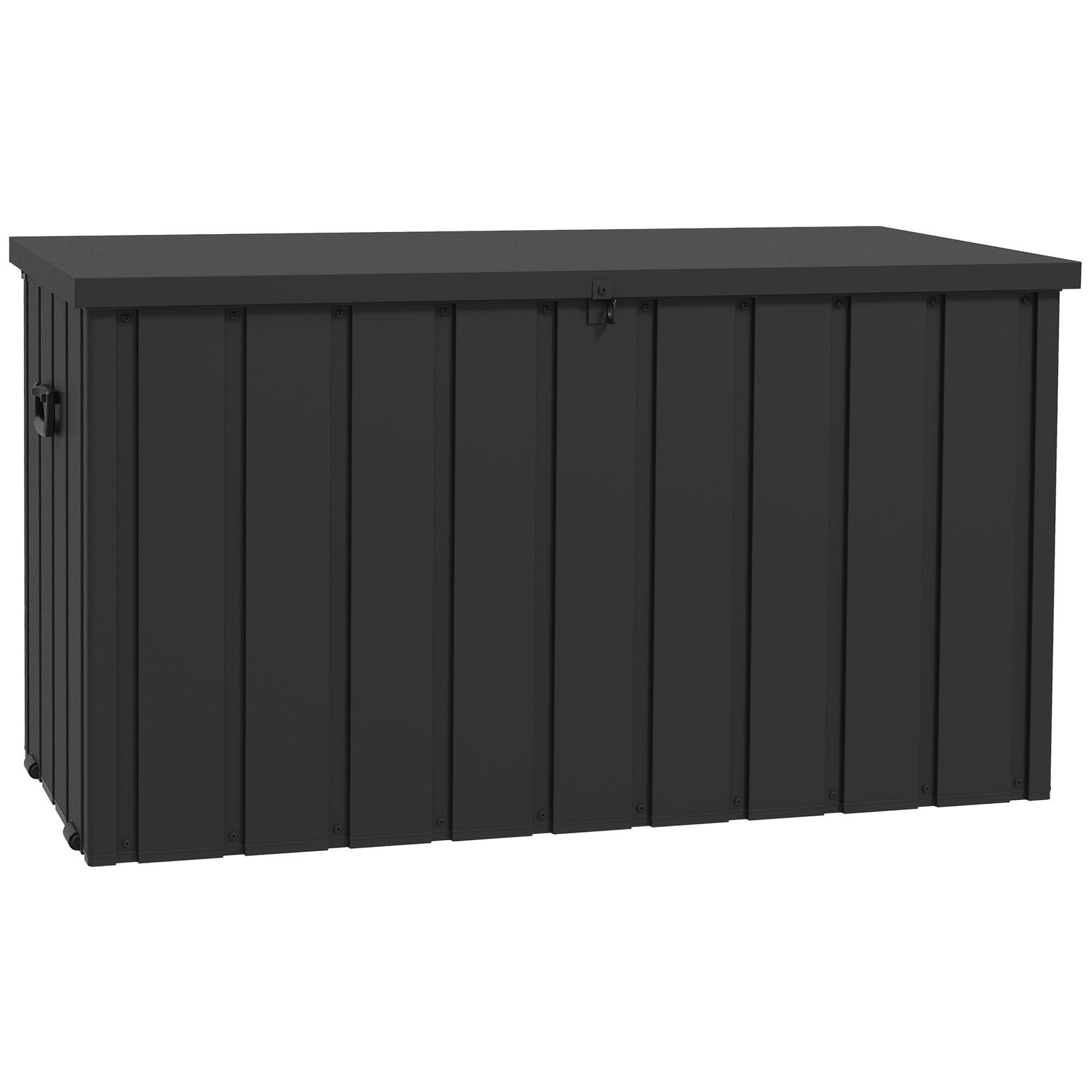 450l Outdoor Storage Box Waterproof With Wheels And Handles