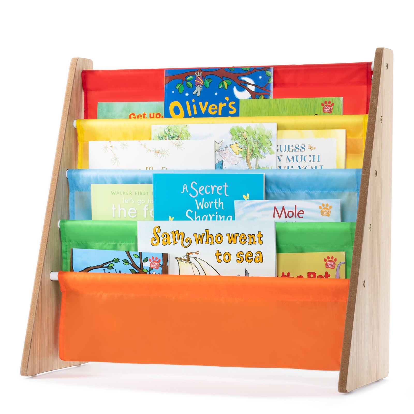 Childrens Bookcase - Rainbow
