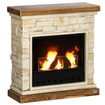 Gel And Ethanol Fireplace Stove With 1.2l Volume