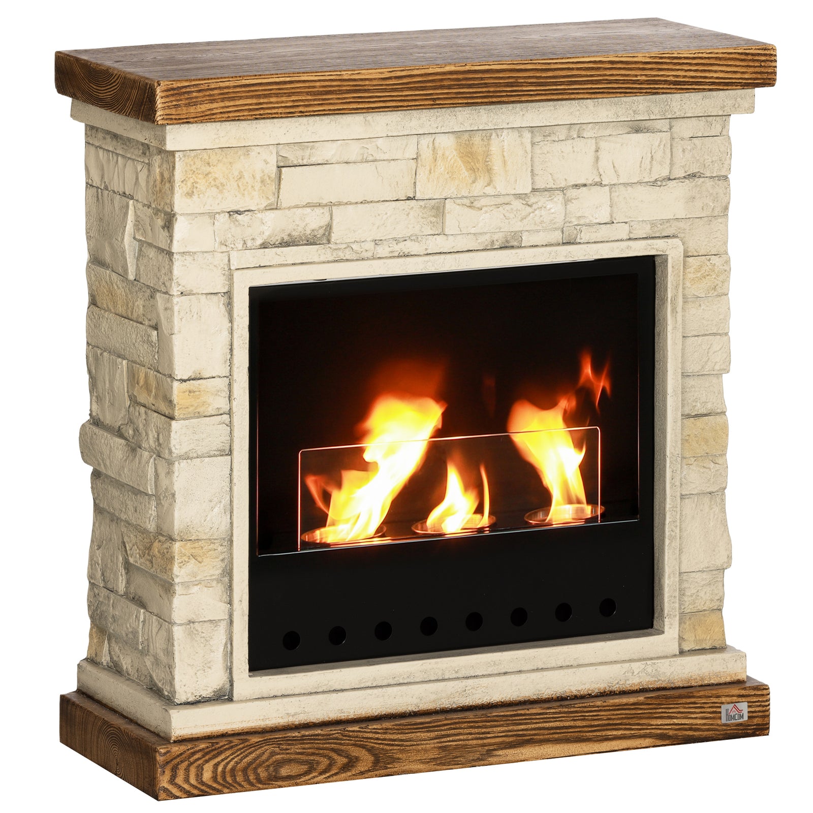 Gel And Ethanol Fireplace Stove With 1.2l Volume