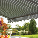 Easy Fit Berkeley Awning - Grey And White | 2.5m | Berkeley (Grey & White)