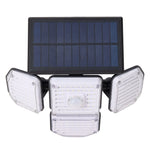Solar-powered Led Wall Light – Ip65 Waterproof, Motion Sensor, 120° Detection Angle, Auto On/off – Outdoor Lighting For Walls, Gates, And Pathways | Large
