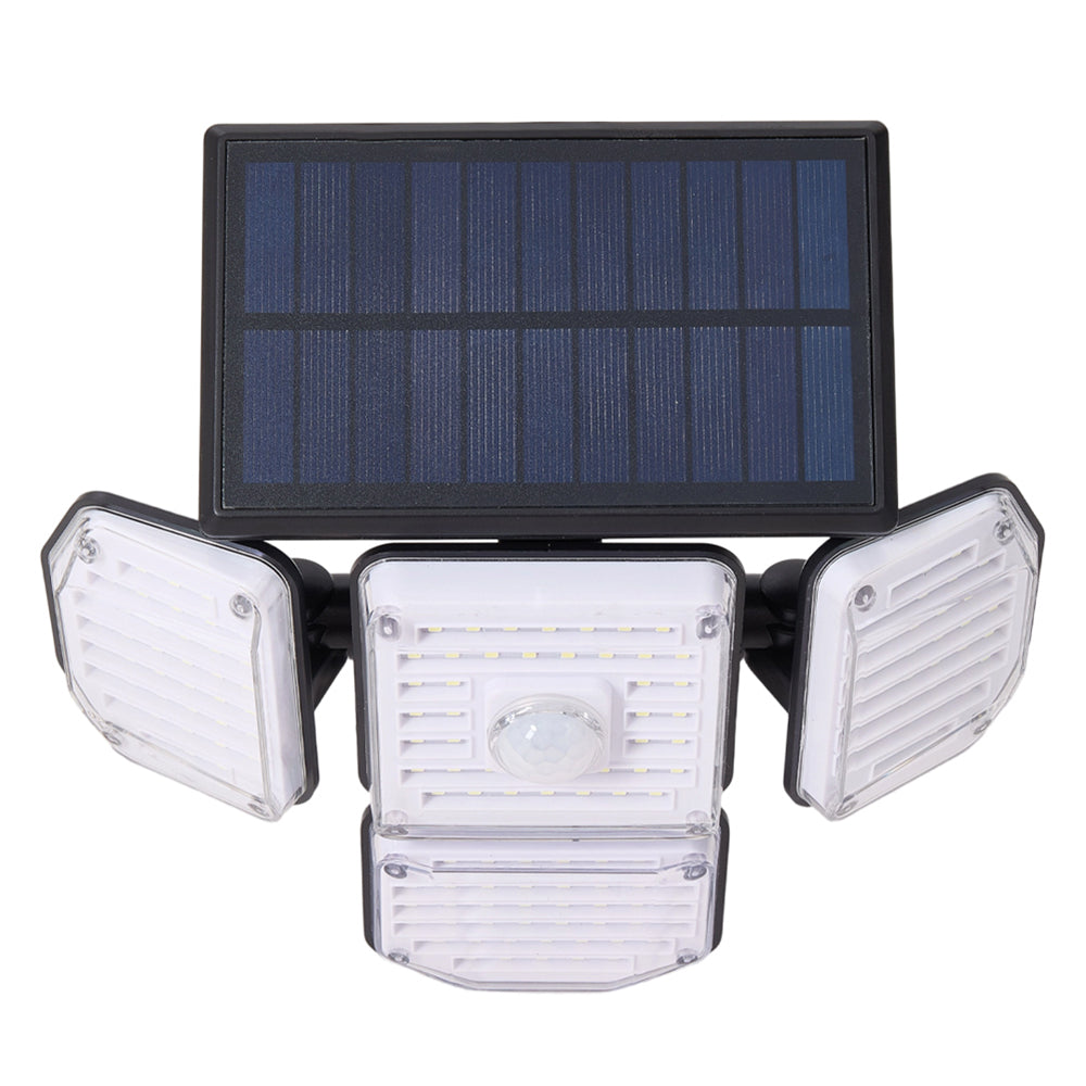 Solar-powered Led Wall Light – Ip65 Waterproof, Motion Sensor, 120° Detection Angle, Auto On/off – Outdoor Lighting For Walls, Gates, And Pathways | Large