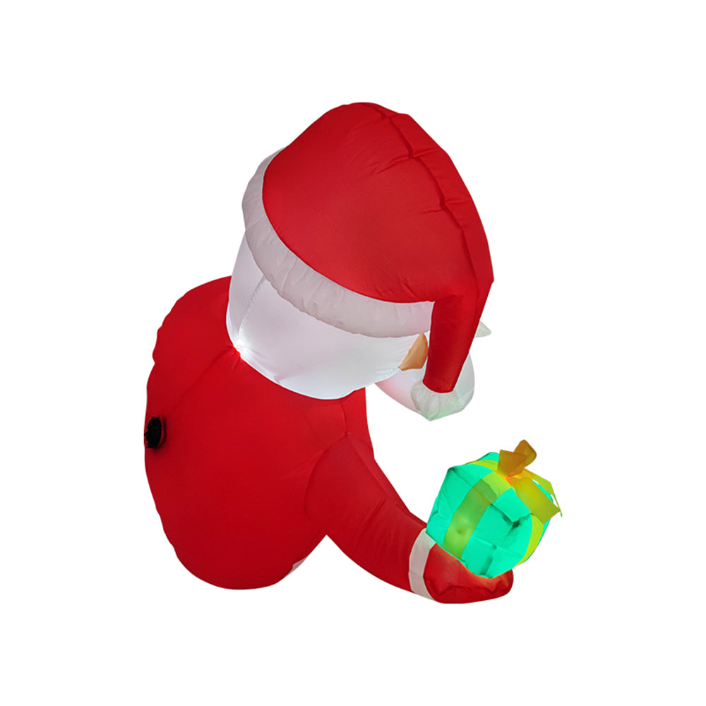 1m H Christmas Inflatable Outdoor Decorations With Led Lights
