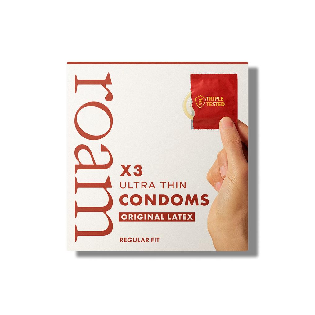 Original Latex Condom - Safer Sex & Contraception Regular Fit