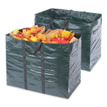 Livivo 150l Garden Waste Bags Set Of 2 Tear Resistant Waterproof Refuse Sacks